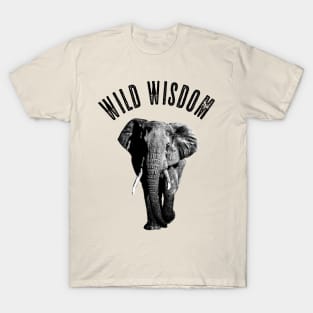 Wild wisdom majestic elephant T-Shirt